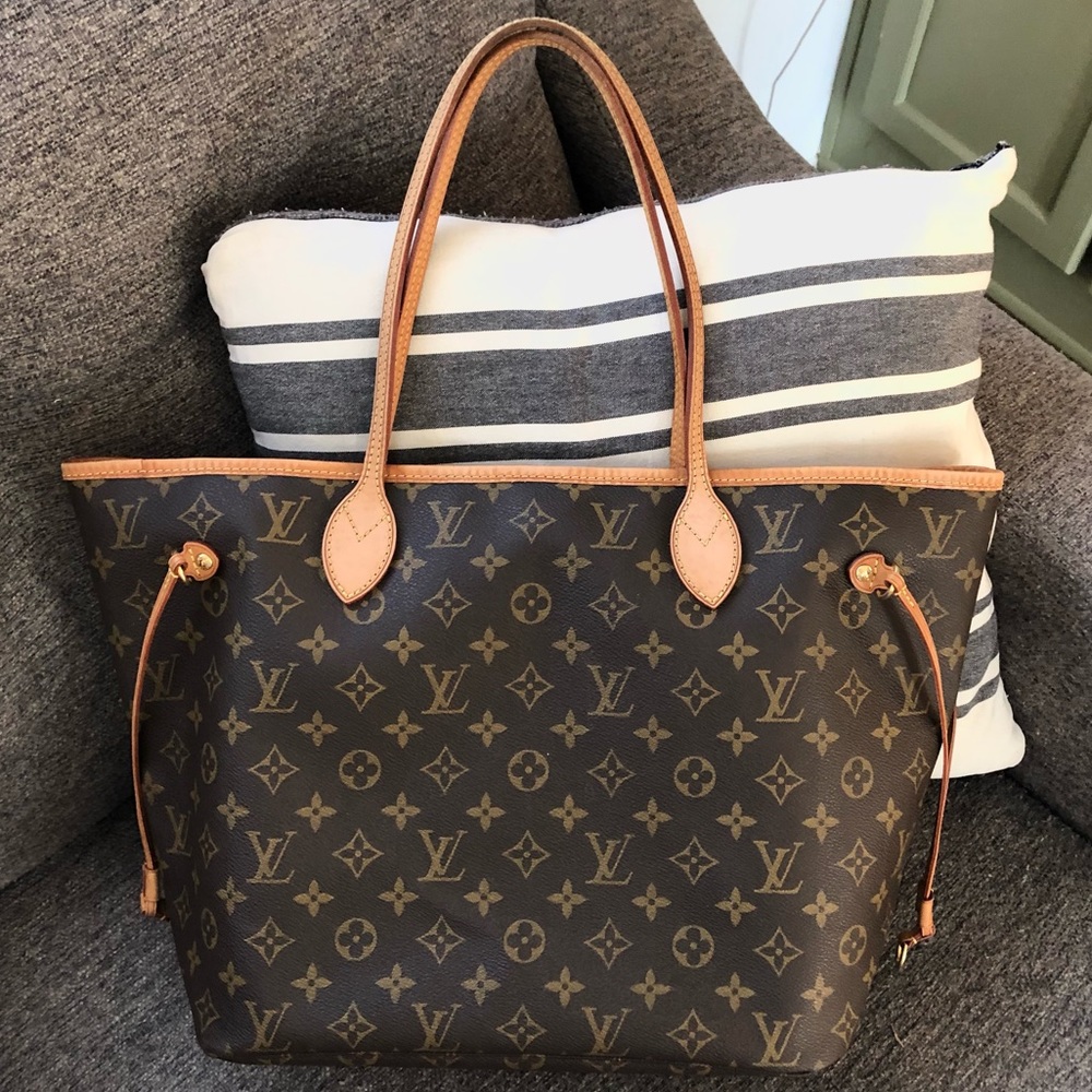 Authentic Louis Vuitton neverfull mm - Picture 2 of 12